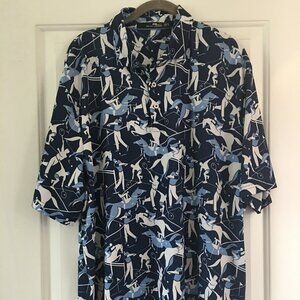 Ralph Loren Blue SPorty Polo Shirt Men's XL Tall